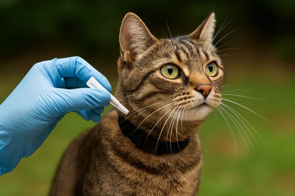 Kedilerde dı parazit