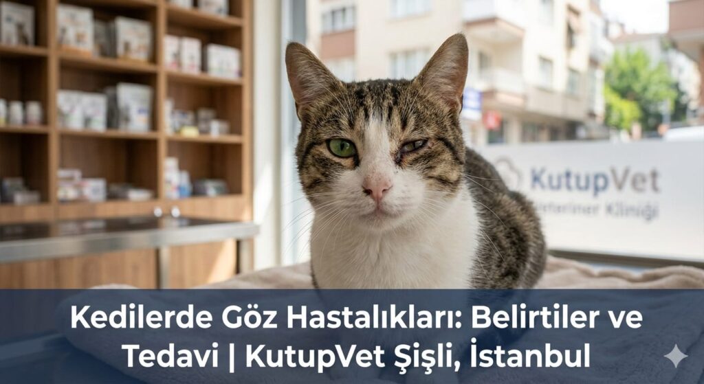 şişli veteriner kedi göz hastalıkları
